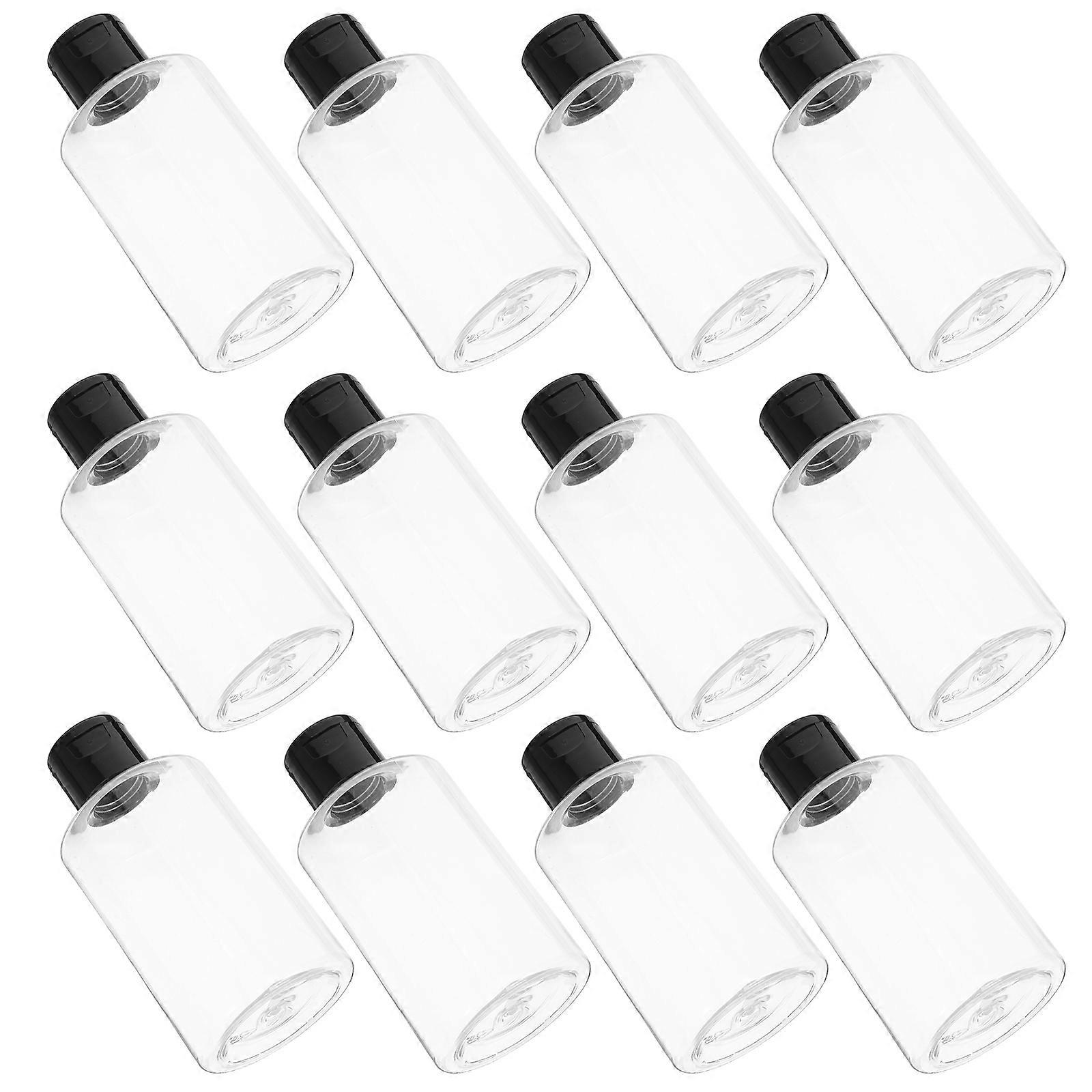 Liquid Dispensing Bottle Portable Squeeze Bottles for Storage 12Pcs Set