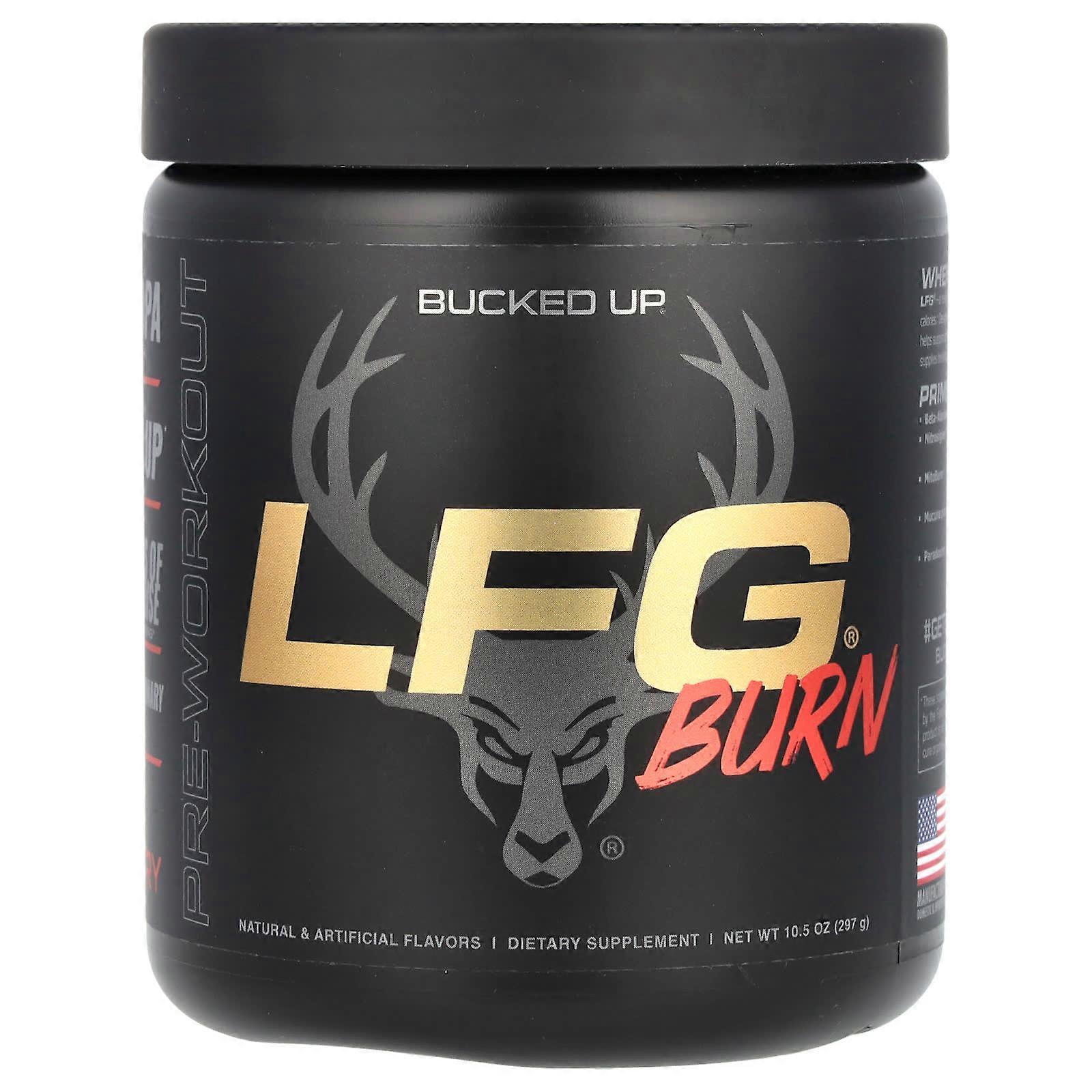 LFG Burn, Pre-Workout, Berry, 10.5 oz (297 g)