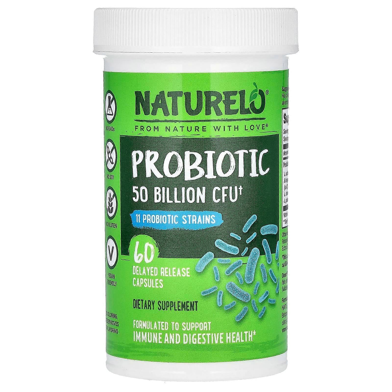 Probiotic, 50 Billion CFU, 60 Delayed Release Capsules