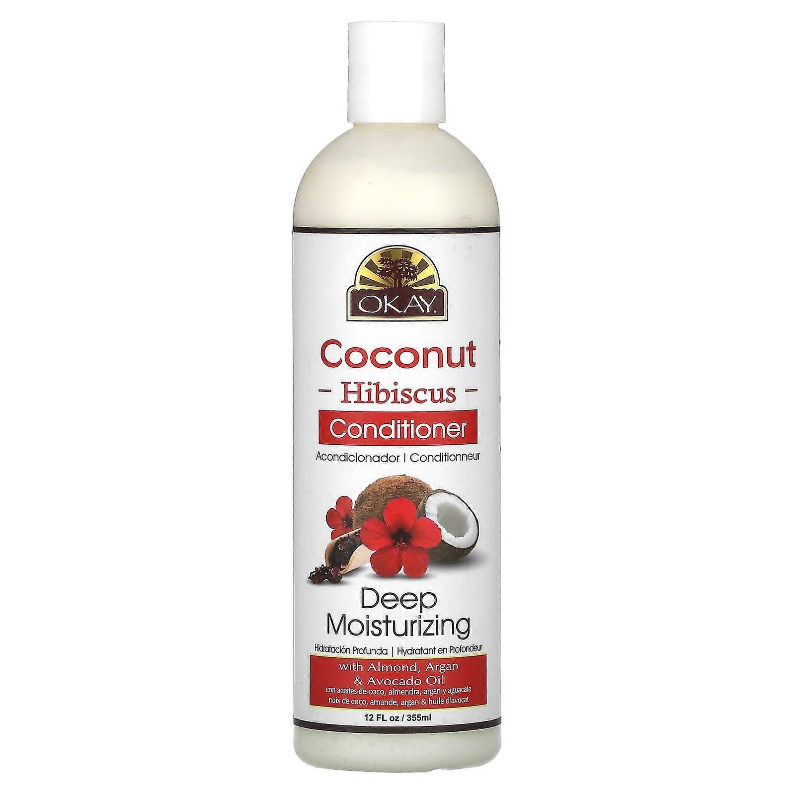 Conditioner, Coconut Hibiscus, 12 fl oz (355 ml)