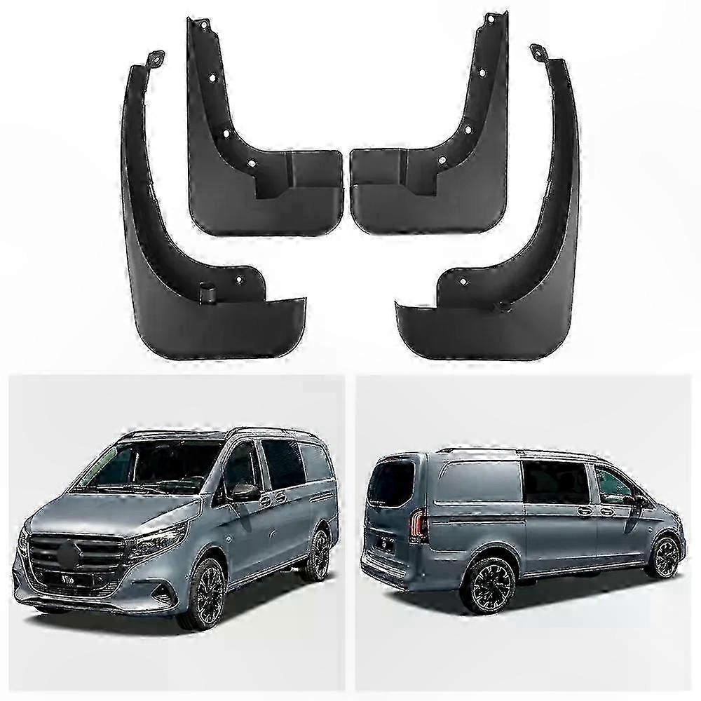 2024 Vito Lokasuojat - 4 rengassuojan, vanteensuojan ja lokasuojan lisävarusteen sarja