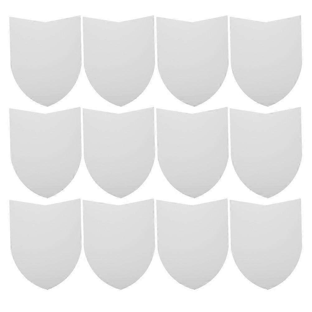 2025 12pcs Play Shield For Boys Shield Craft Diy Blank Shield Toy Shield Cardboard Crafts Shield Prop Crafts Shield Kid Shield Toy Shield For Boys