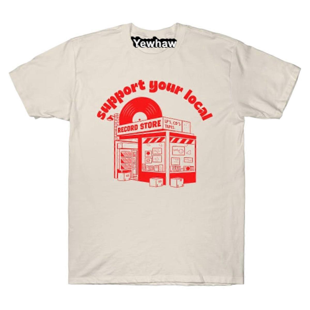 Support Your Local Record Store T-shirt Vinyl Tee