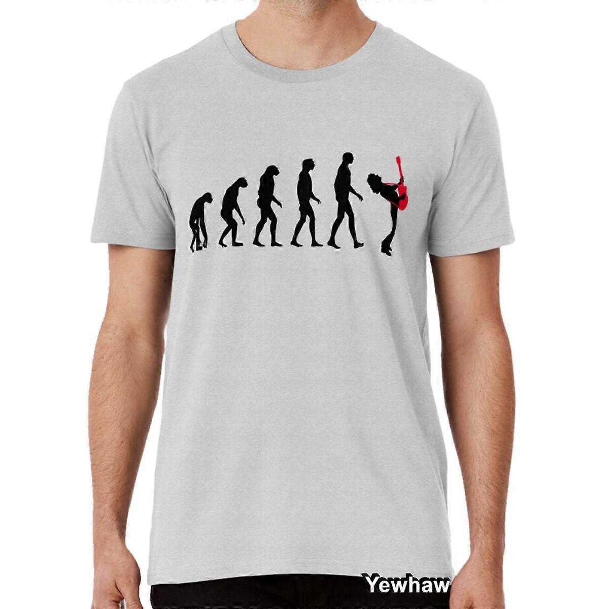 Rock Evolution T-skjorte gitarmusikk s nger band