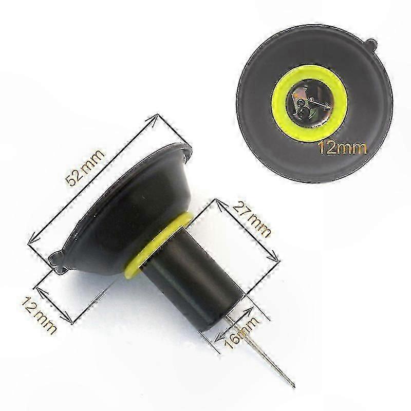 Universal Scooter Carburetor Diaphragm with Slide and Needle for 49cc 50cc 125cc 150cc Engines - Compatible with PD24 PD18J Models