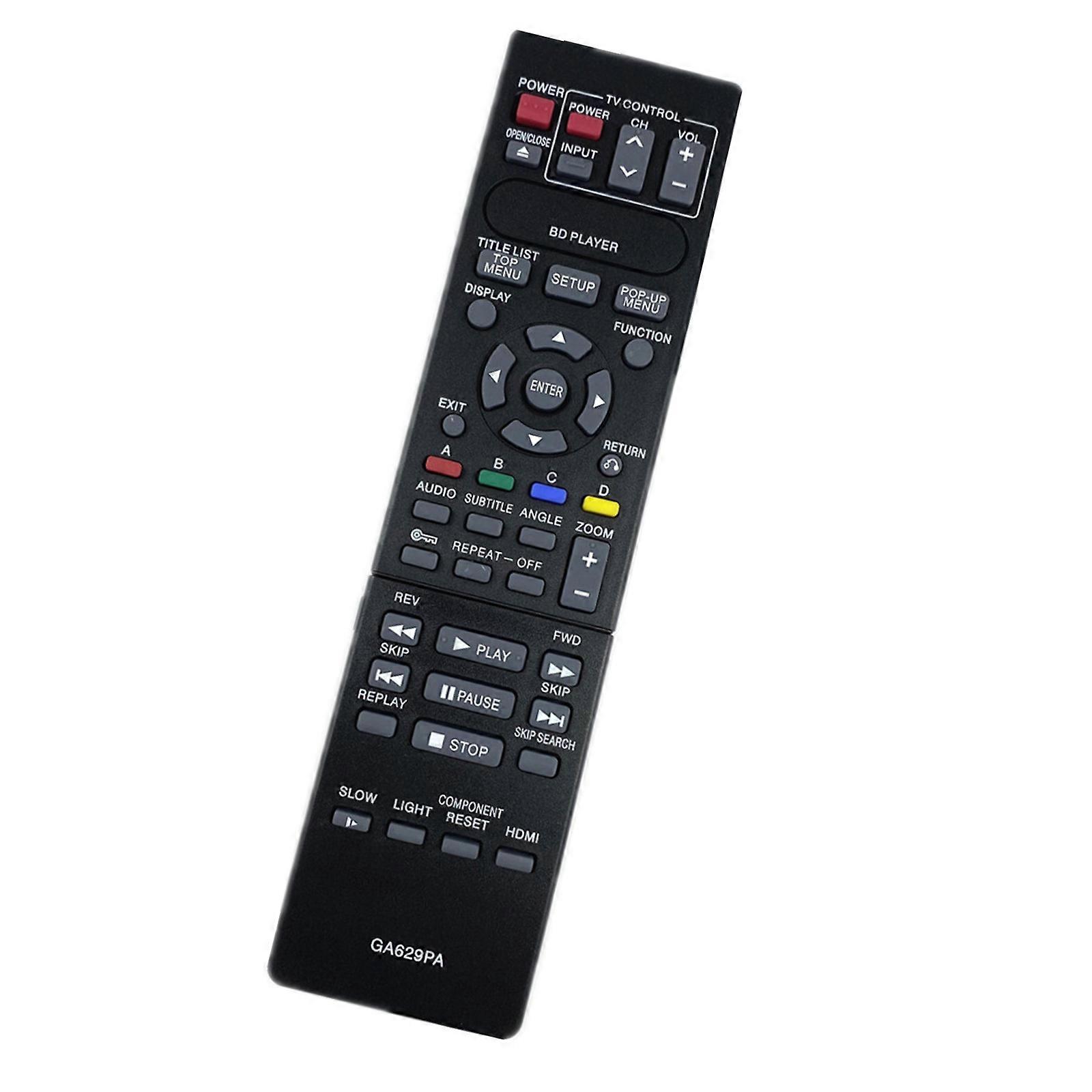 High Sensitivity Universal Remote Control For Multiple BluRay DVDs Models BDHP21 BDHP21U BDHP21X BDHP21S Multicolor