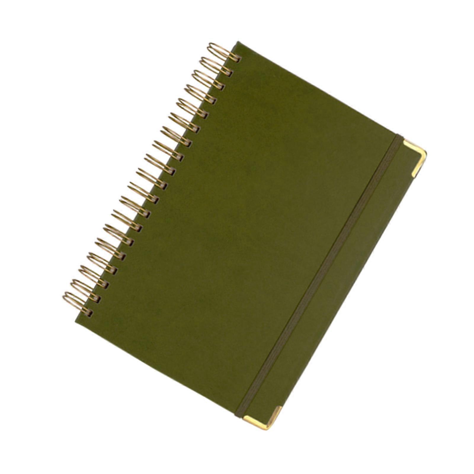 A4 B5 A 5 Blocnotes de afaceri Caiet spiralat cu bandă elastică Caiete de papetărie Jurnal Caiet Notebook Notebook de călătorie B5