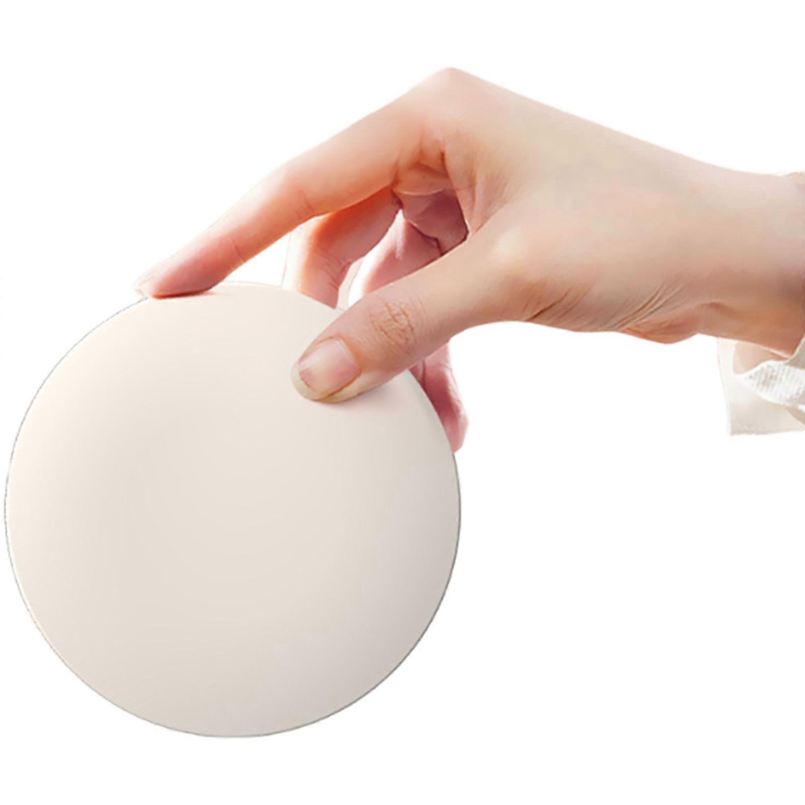 Travel Makeup Mirror with Uvs Camera for Sunscreen Test Rechargeable Compact Travel Vanity Mirror 2 Sided Pocket Mirror Multicolor