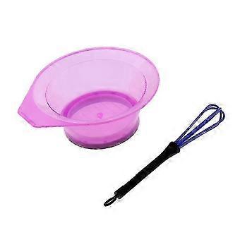 Tigela de Tintura de Cabelo DIY com Misturador Agitador - Ferramenta de Coloração de Cabelo e Alvejante de Salão para Mistura de Cor Perfeita