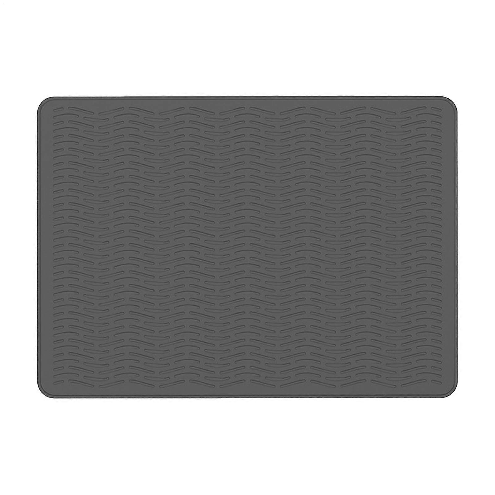 Burner Mat Induction Hob Protective Cover Silicone Counter Protector Sheet Port Grey