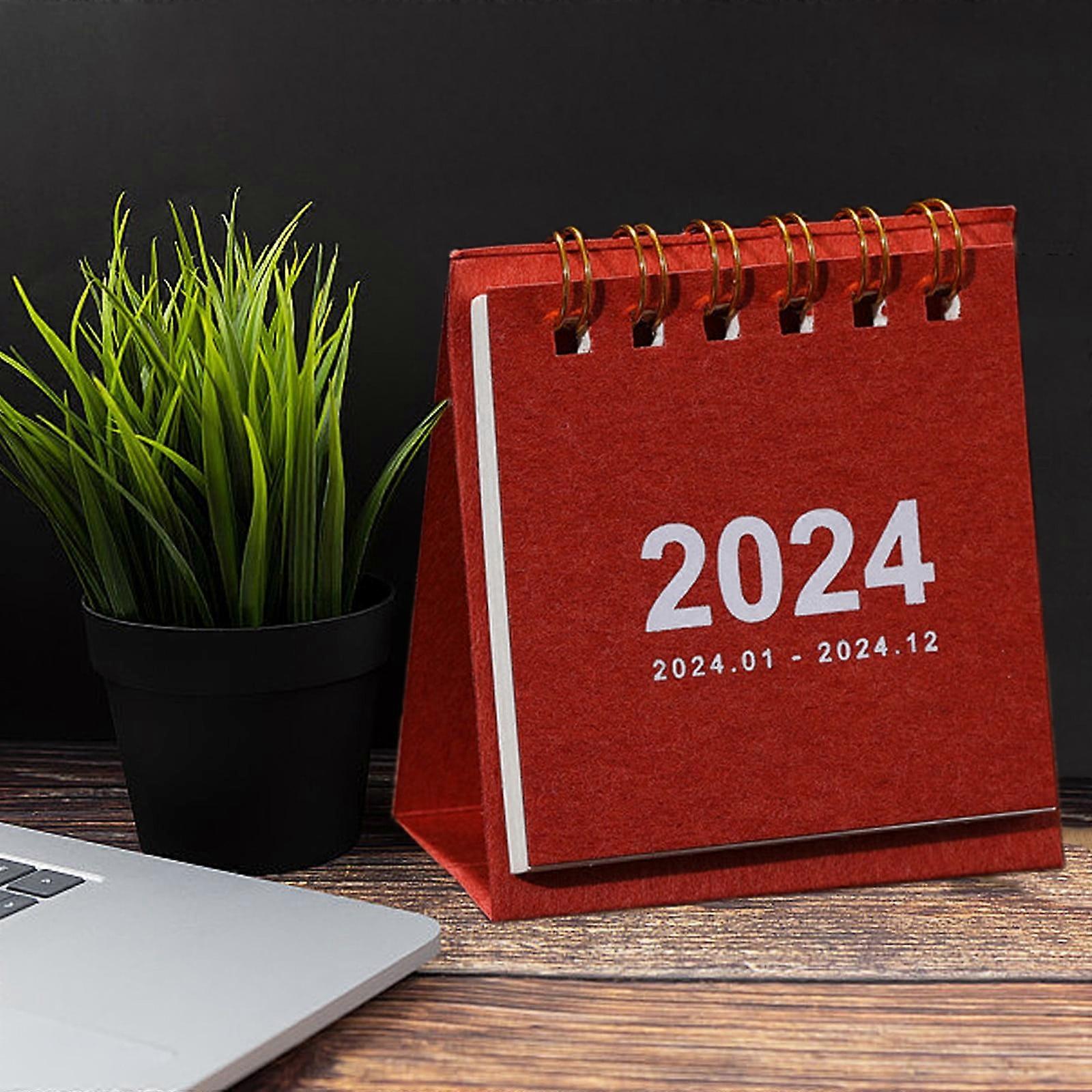 ZKCCNUK 2024-2025 12-Month Desk Calendar with To-Do List, Monthly Planner for Home Office School, Wall or Desktop Use