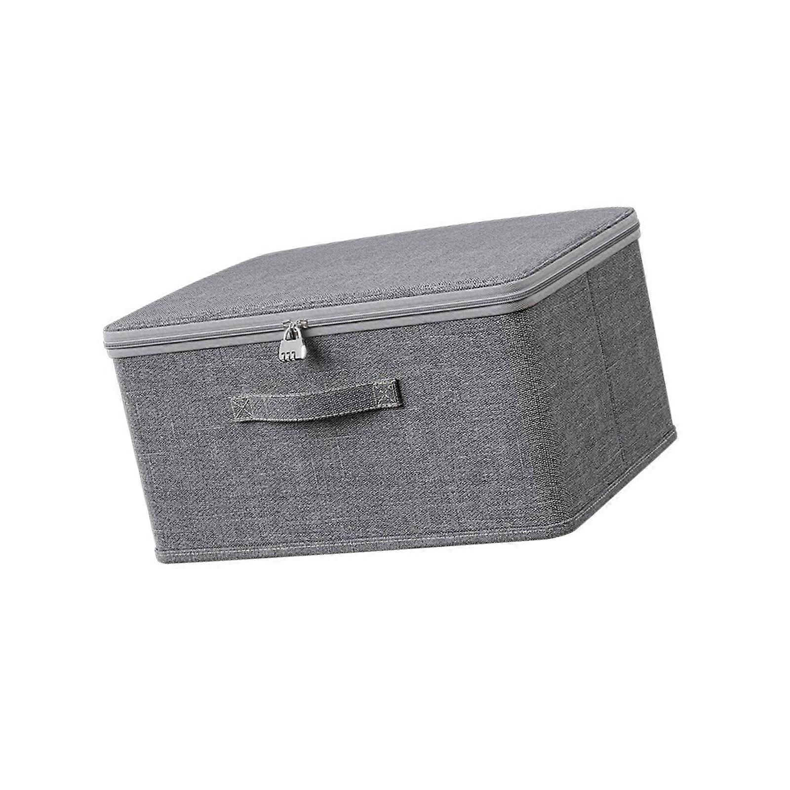 Stylish Flipping Closure Cloth Storage Solution With Wipeable Front For Effortlessly Home Maintenances  XL