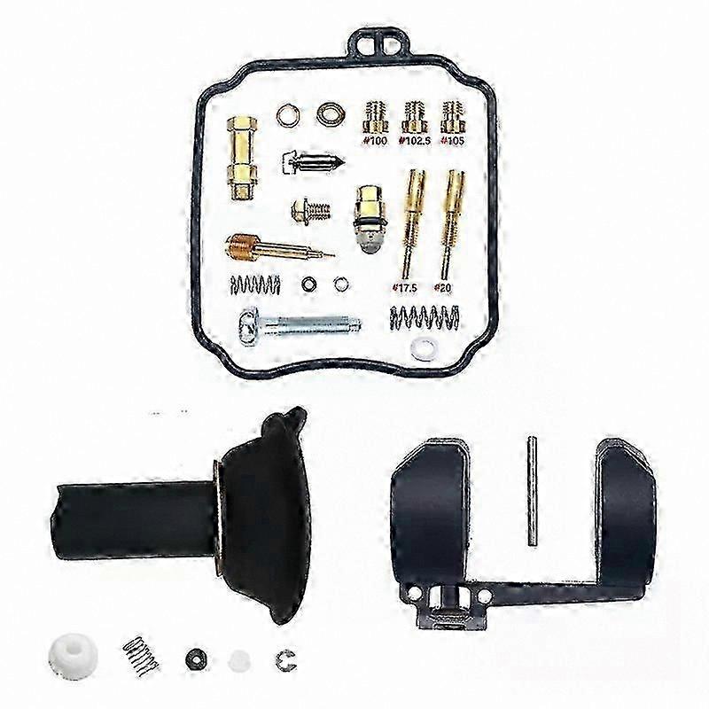 Carburetor Repair Kit with Diaphragm & Float for 2000-2007 VL125 Models