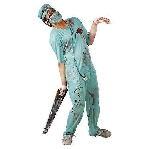 Fiestas Guirca Mens Zombie Surgeon Costume