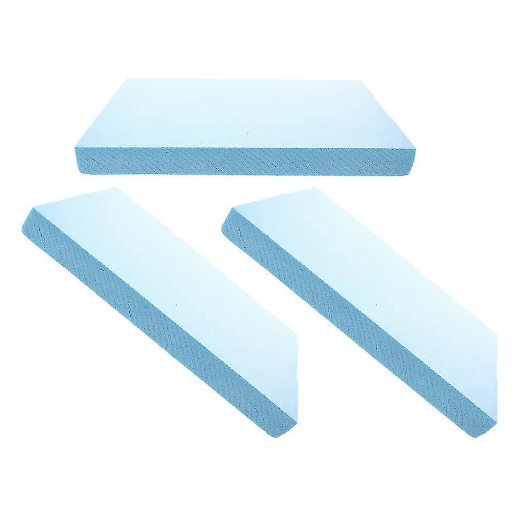 Arts and Crafts Foam Board 3Pcs Foam Board Model for Crafting Sky-Blue