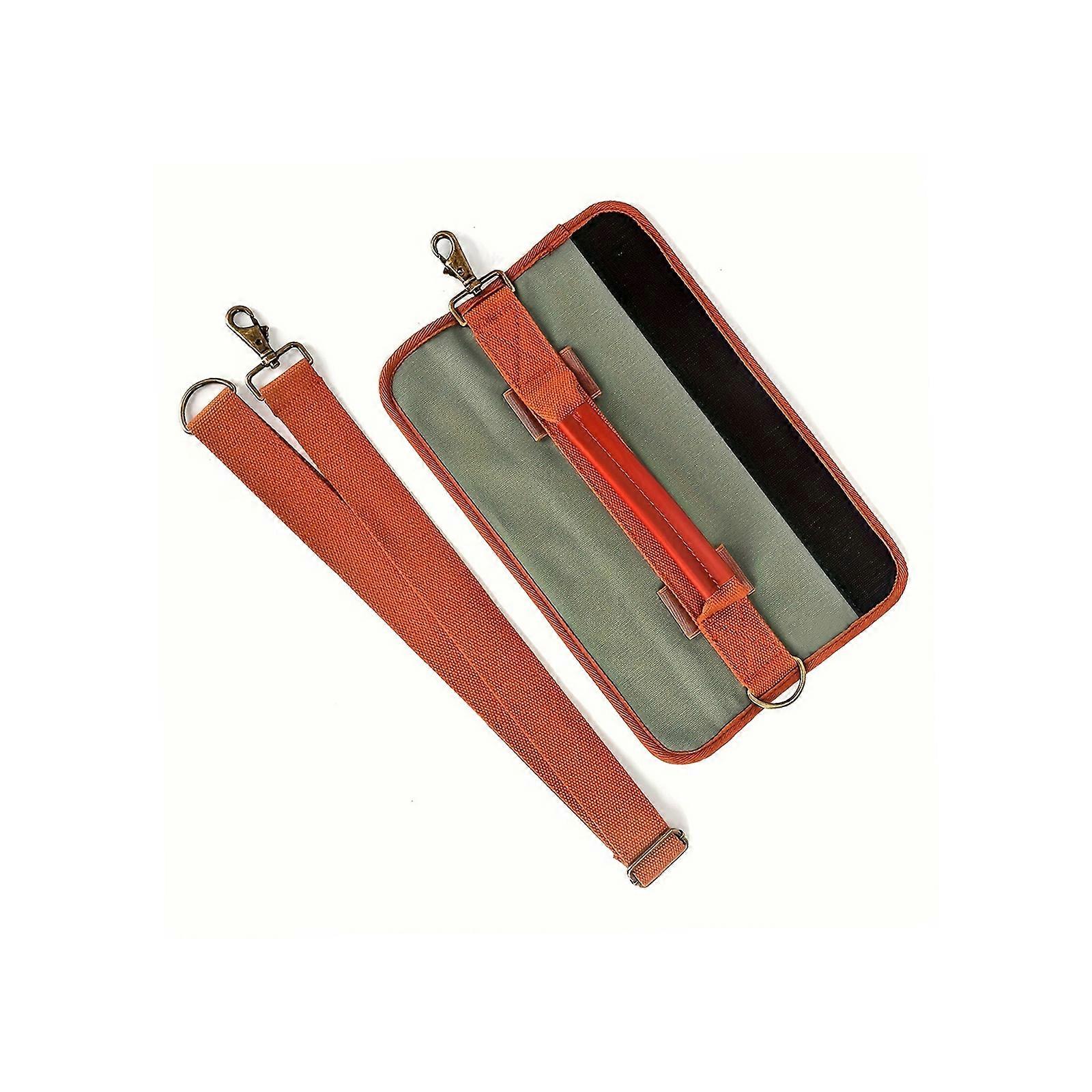 Classical Style Golf Bag Creative Brown Color Canvas Convenient Carry Handle Secure Storage Solution For Clubs Multicolor