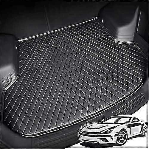 unique Car Trunk Mats for BMW 3 Series 2018-2022 G20 G21, Leather Car Boot Liner Mat Car Boot Cover Anti-Slip Carpets, Waterproof Rear Trunk Protector