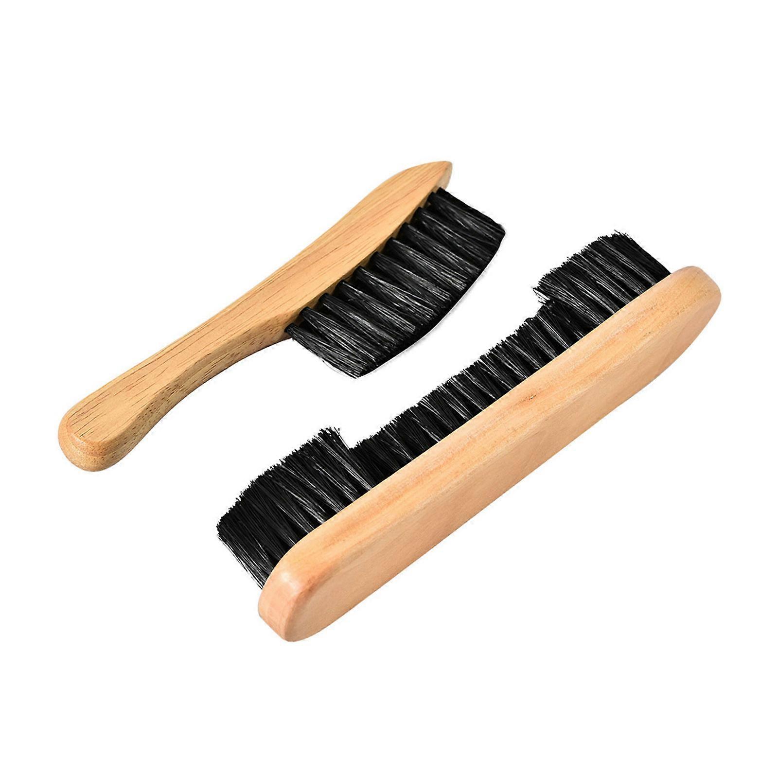 Solid Wooden Handle Billiards Pool Table and Rail Brush Table Sweepers for Pool Snooker Table Cleaning and Maintenance Multicolor