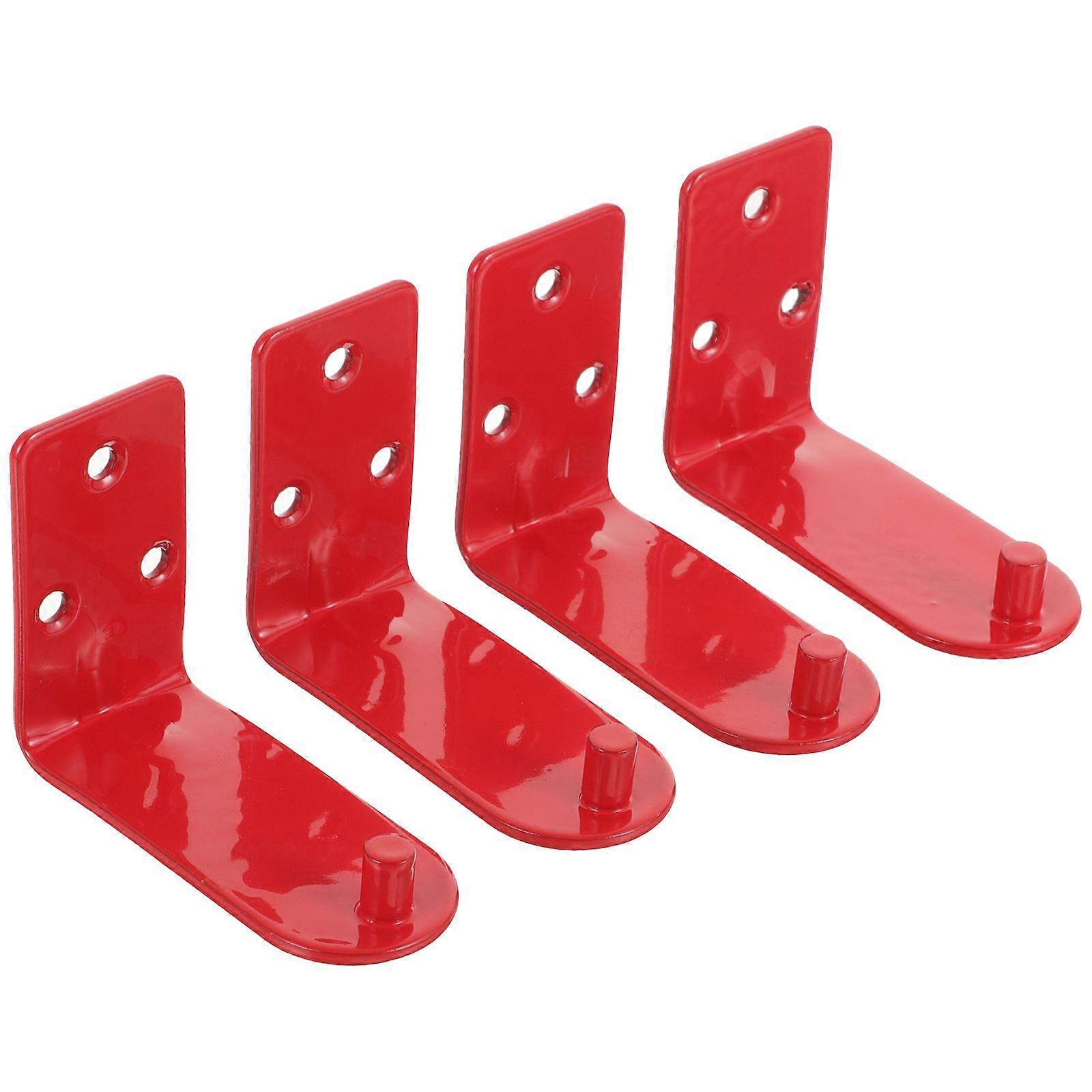 4pcs Fire Extinguisher Wall Hook Heavy-duty Fire Extinguisher Bracket Holder