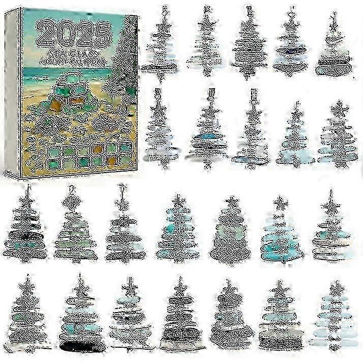 Χριστουγεννιάτικο Ημερολόγιο Advent 2025 σε Πλήρες Στυλ Ακρυλική Διακόσμηση