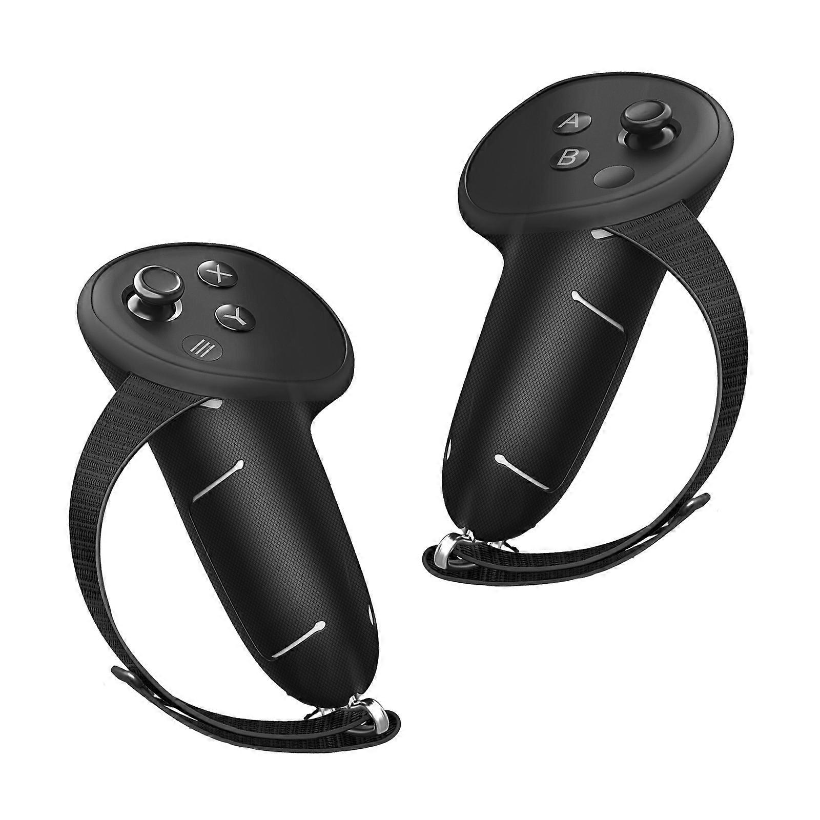 VR Controller Silicone Protective Cover Case Handle Grip Case Adjustable Strap with Battery Opening Cover For 3 Multicolor