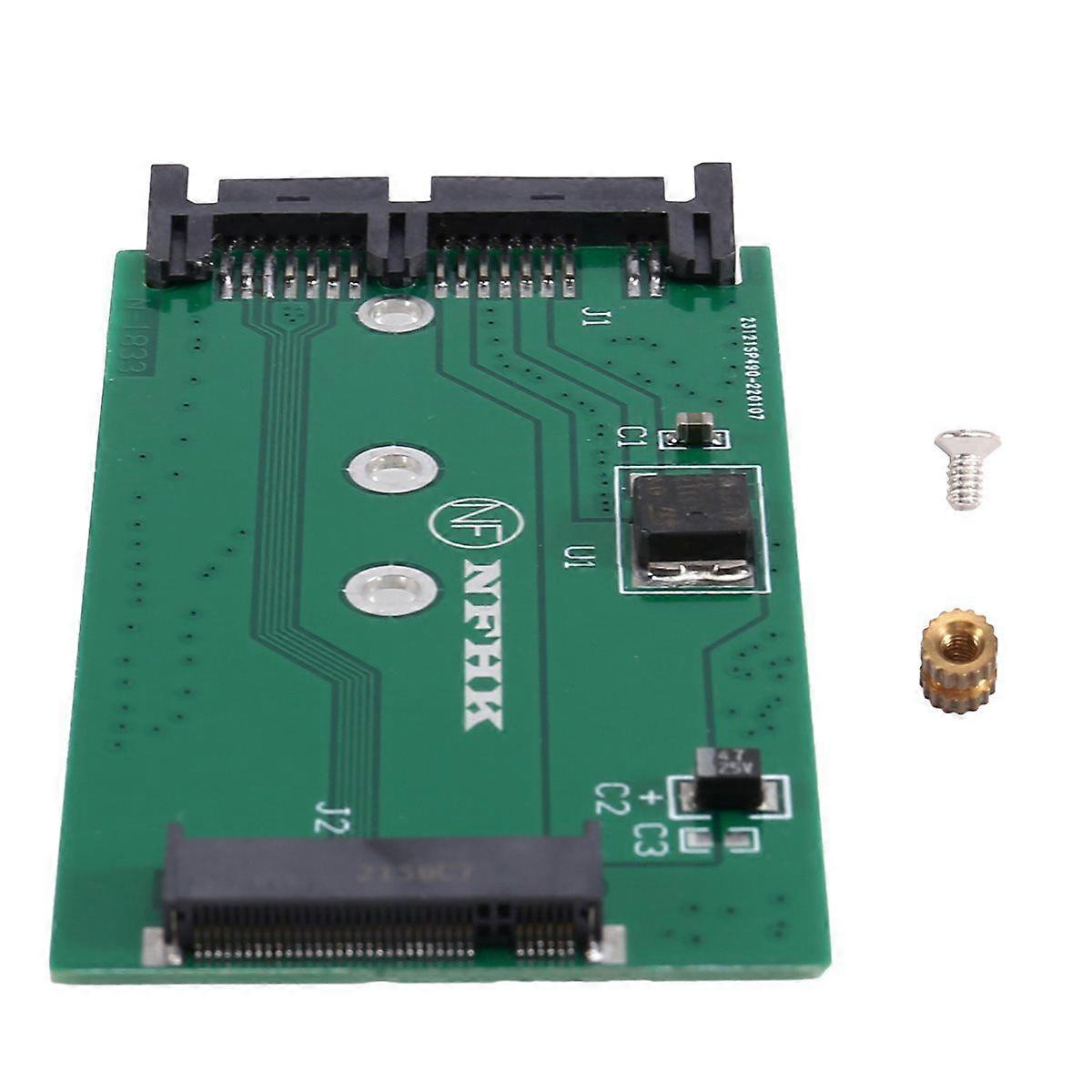 Mini PCIE Pci-E Pci Express 2CH Ssd Adapter Cards for M.2 NGFF SSD to 1.8inch Micro-Type 7+9 16pin Adapter Cards