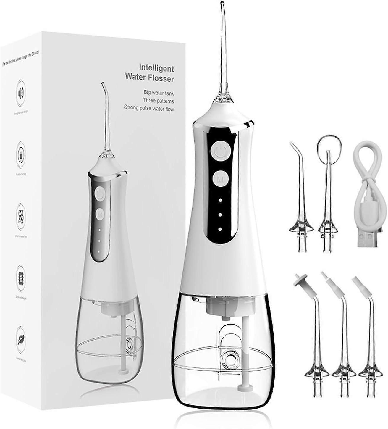 Water Flosser for Teeth Cordless,Professional Oral Irrigator,Ergonomic Non-Slip Grip,3 Modes
