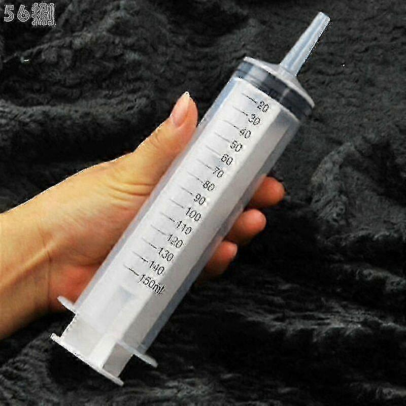 100ml Reusable Plastic Hydroponic Measuring Syringe