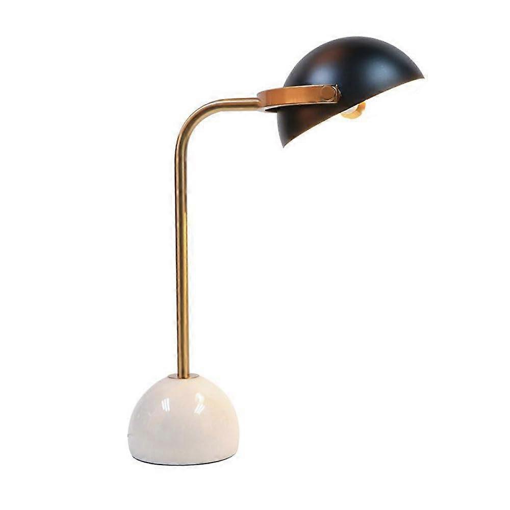 Modern Marble Bedside Table Lamp with EyeFriendly Lighting and Elegant Scandinavian Design