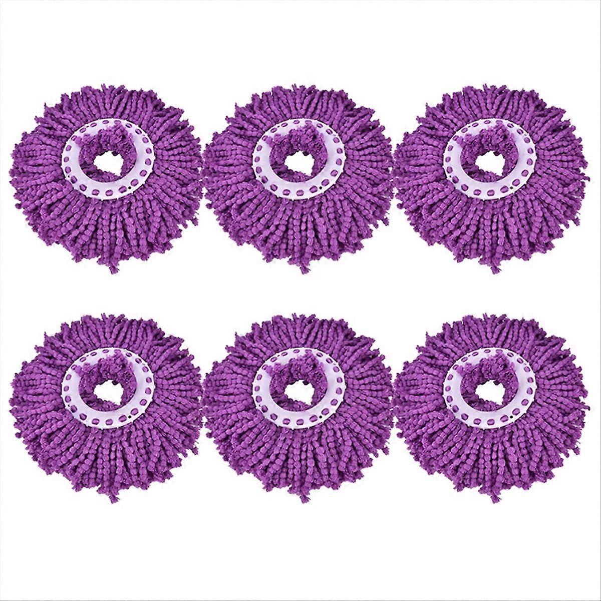 6Pcs Spins Mops Head Replacement
