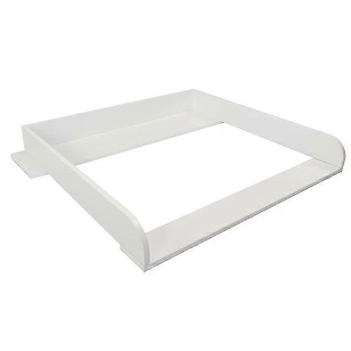 Puckdaddy Wickelaufsatz Knut 90x75,5x10cm aus Holz in Wei� passend f�r alle IKEA Koppang Kommoden