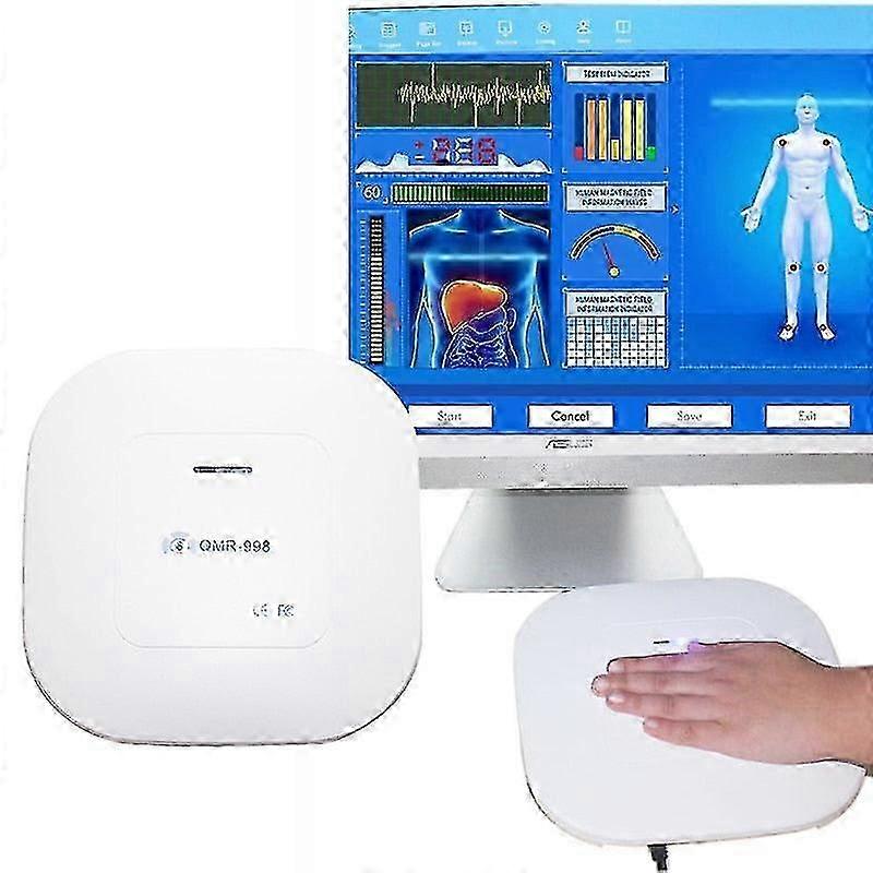 10. generasjons kvanteresonansmagnetisk analysator for helsetesting Håndkontakt kvanteanalysator QMR-998 for velværeovervåking