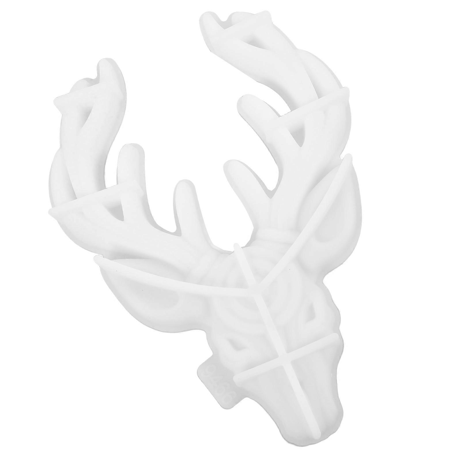 Deer Head Silicone Mold for Epoxy DIY Flexible Reusable Wall Decor Mold