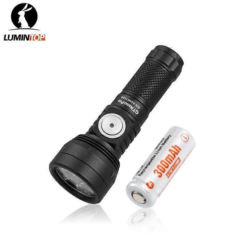 Lumintop GT NANO PRO 3.0 10280 Rechargeable EDC Keychain Flashlight 1600 Lumens
