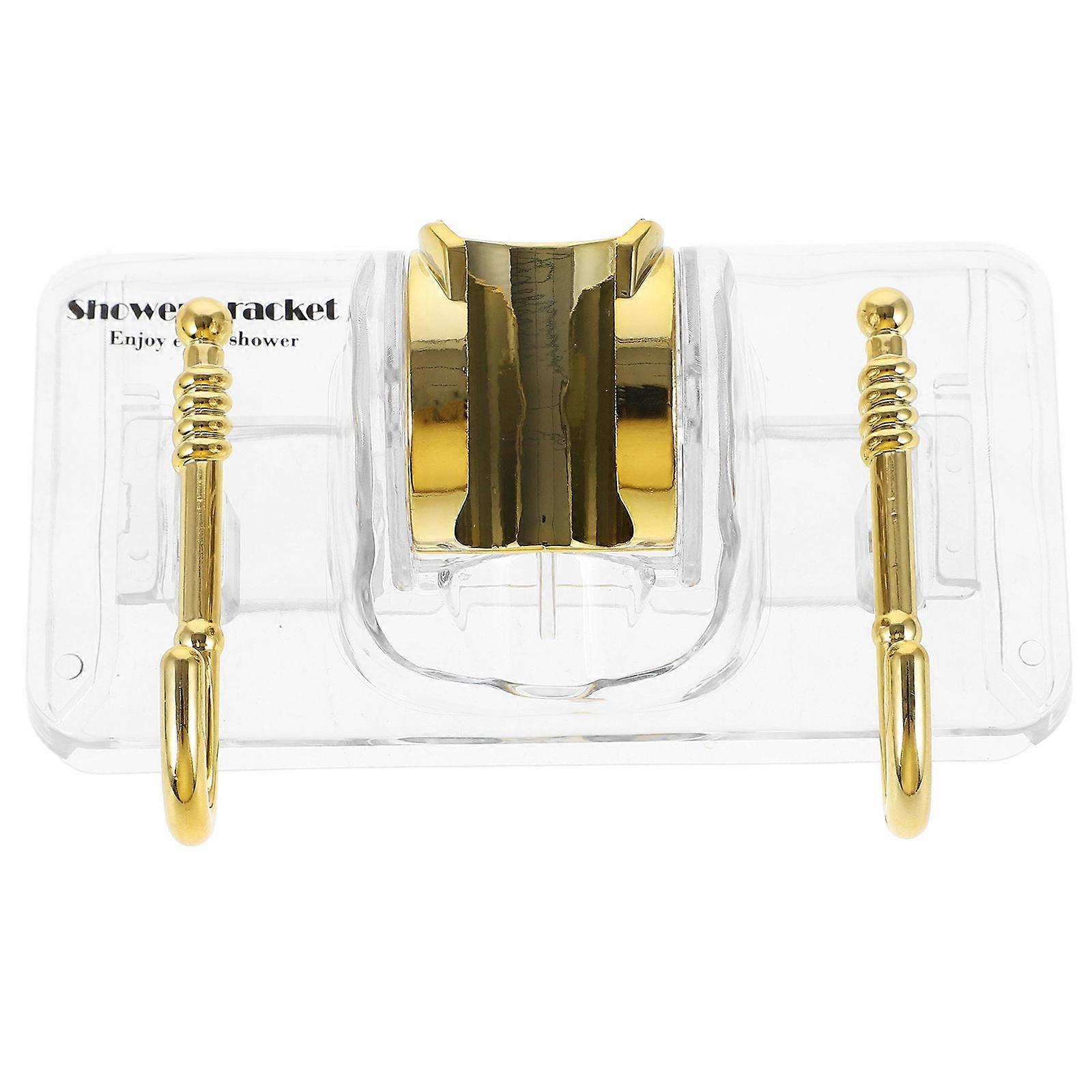 Bathroom Shower Head Holder Plastic Mount Adhesive for Daily Use