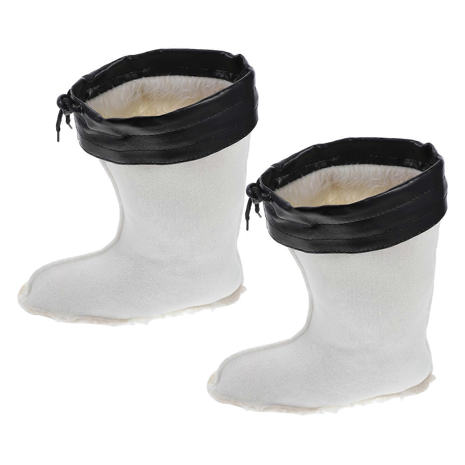Winter Boot Liner for Outdoor Activities with 1Pair Insulated Plush Insert
