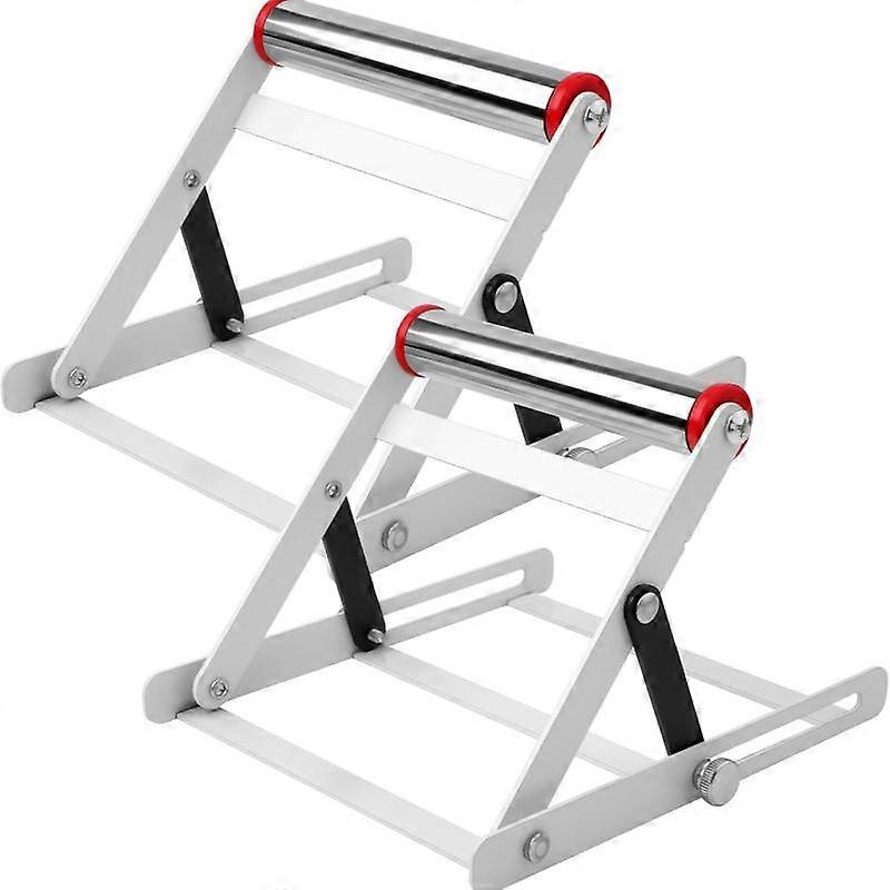 2pcs Adjustable Cutting Machine Support Frame, Foldable Height Adjustable Cutting Machine Table Saw Stand, Height Adjustable Range 2.17-5.31