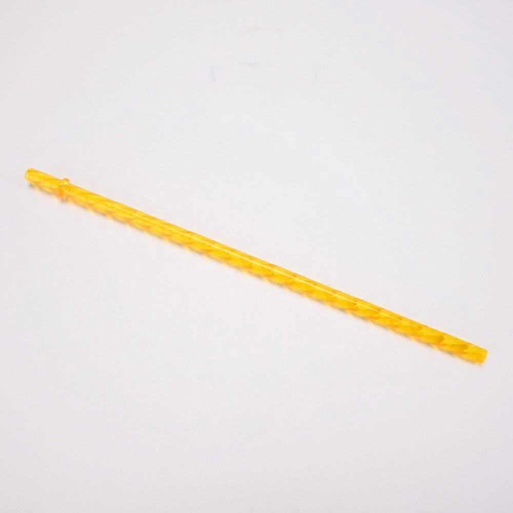 Reusable Straws Multi-color Recycling Plastic Drinking Straws With Clasps Party Supplies Large Diameter Straw for Kids