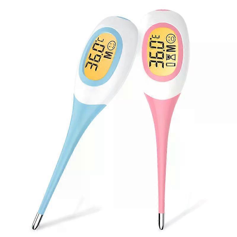 Electronic Soft-Tip Thermometer | Home Digital Thermometer | Fast & Accurate for Kids | Safe Axillary Temperature Measurement