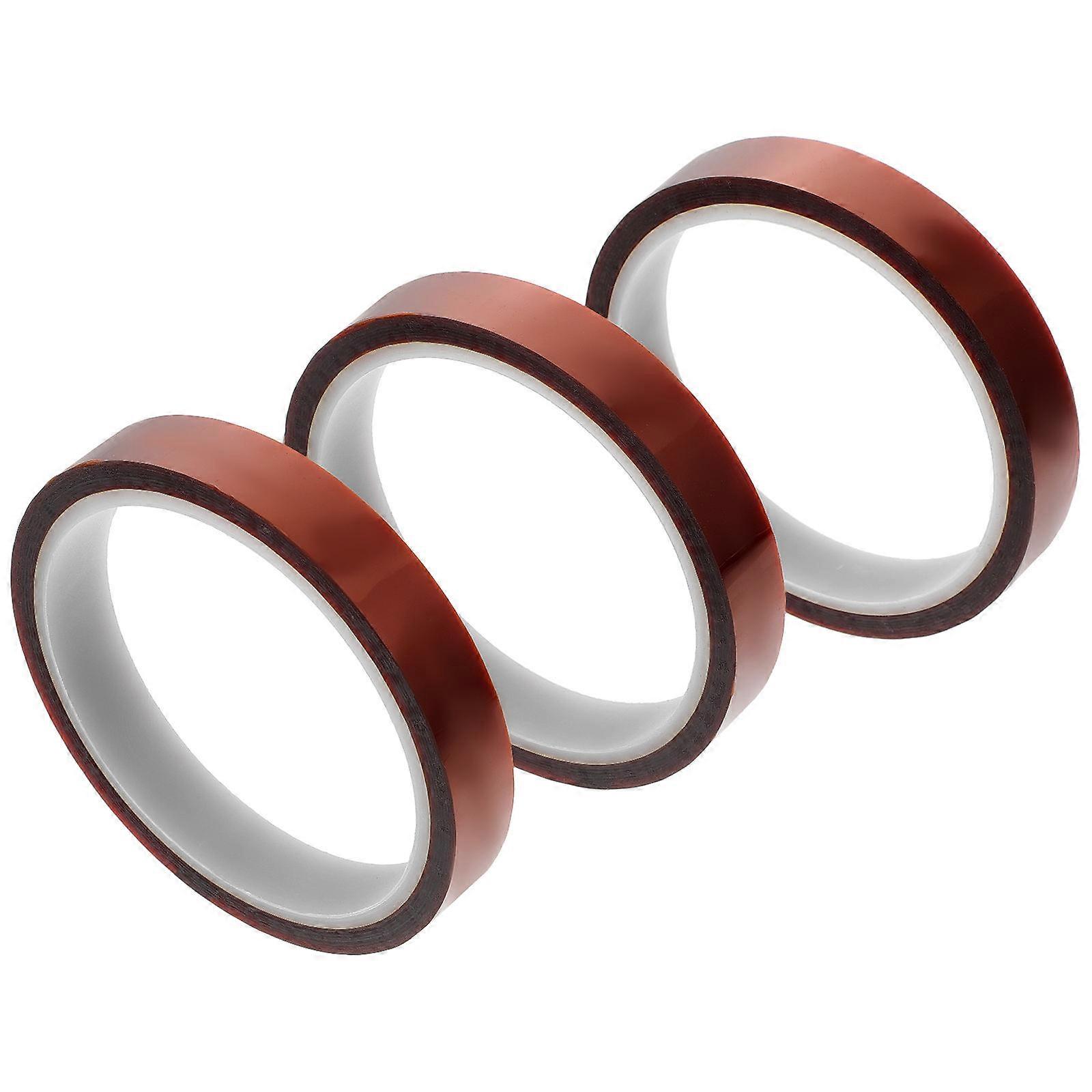 Coffee Heat Resistant Tape for Repairing Use 3 Rolls High Temperature Sublimation