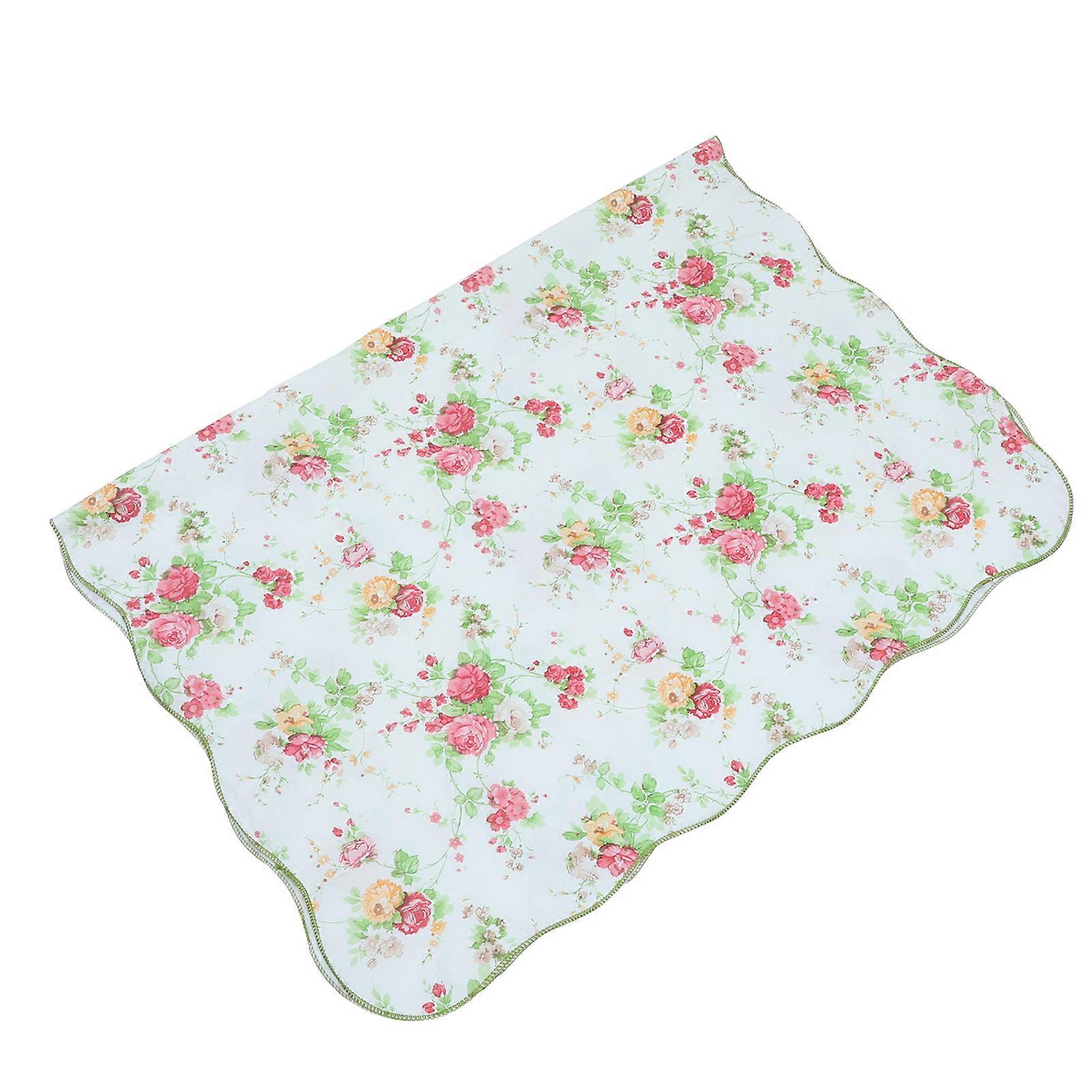 Delicate Table Cover 2Pcs Rectangle Shape Perfect For Dining Room Occasion Multi Color Waterproof Material