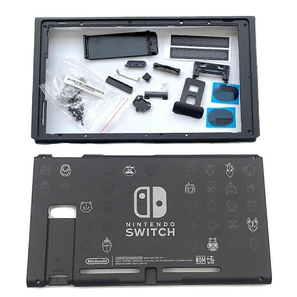 Replacement Shell with Backplate and Middle Frame for Nintendo Switch HAC001(01) 20192020