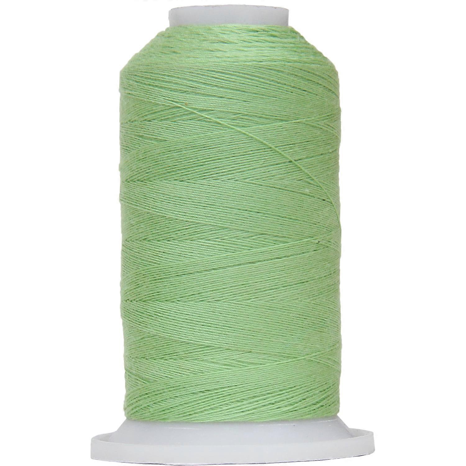 Polyester All-Purpose Sewing Thread by Threadart - 600m - 50S/3 - Light Grass Green