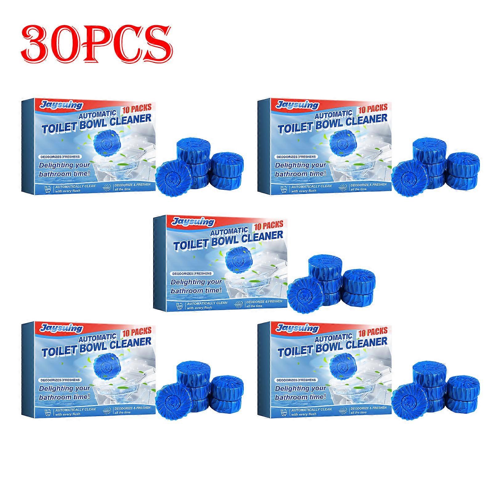 Jaysuing �C bloc de nettoyage �� bulles bleues pour toilettes, d��tartrage domestique, d��sodorisation, ��limination des odeurs, bloc de nettoyag