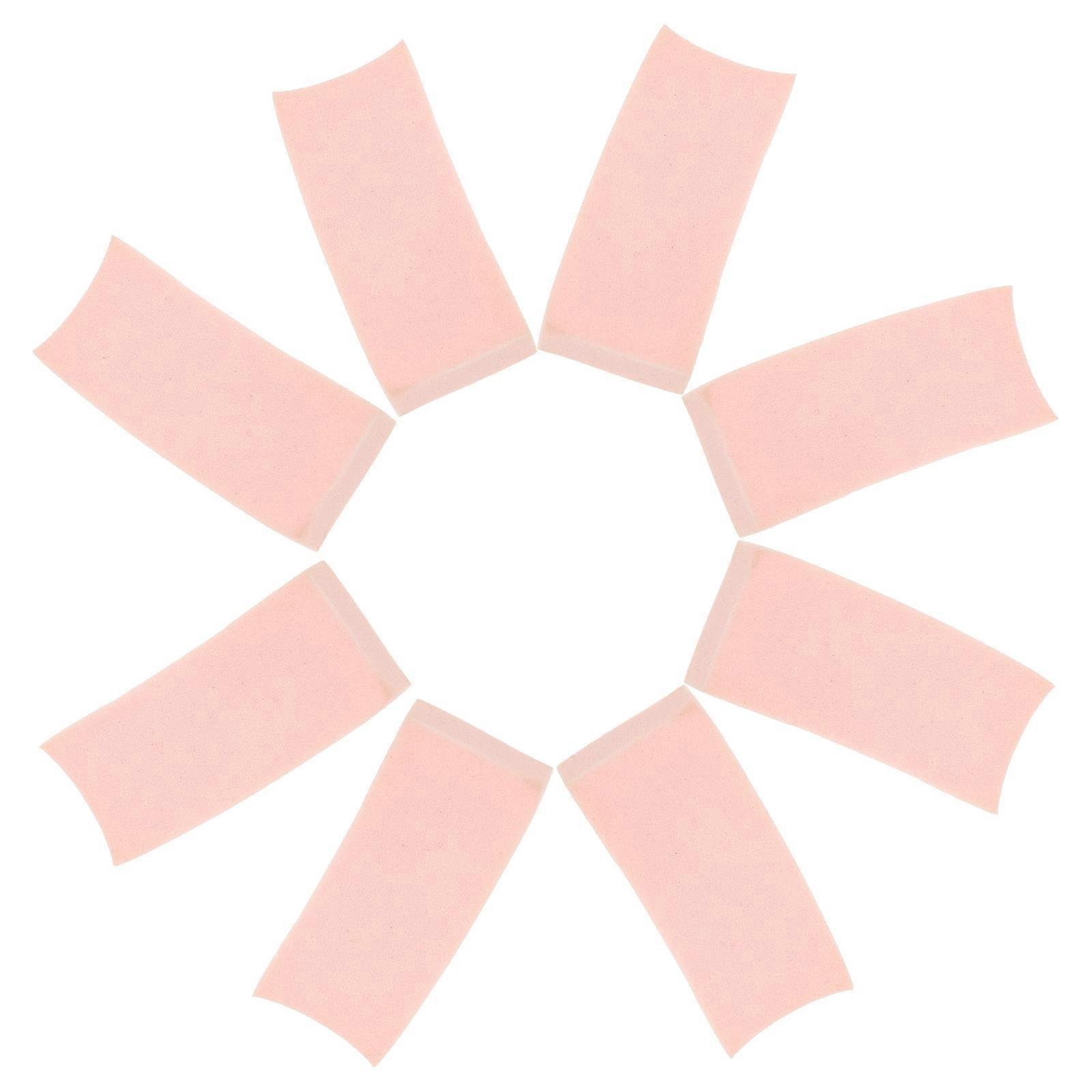 Pink Manicure Sponge for Nail Art with Gradient Effect 8Pcs Set