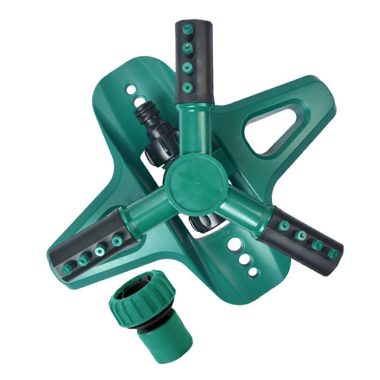 Garden Sprinkler with Automatic Rotary Irrigation, Even Water Distribution and Water Saving Design