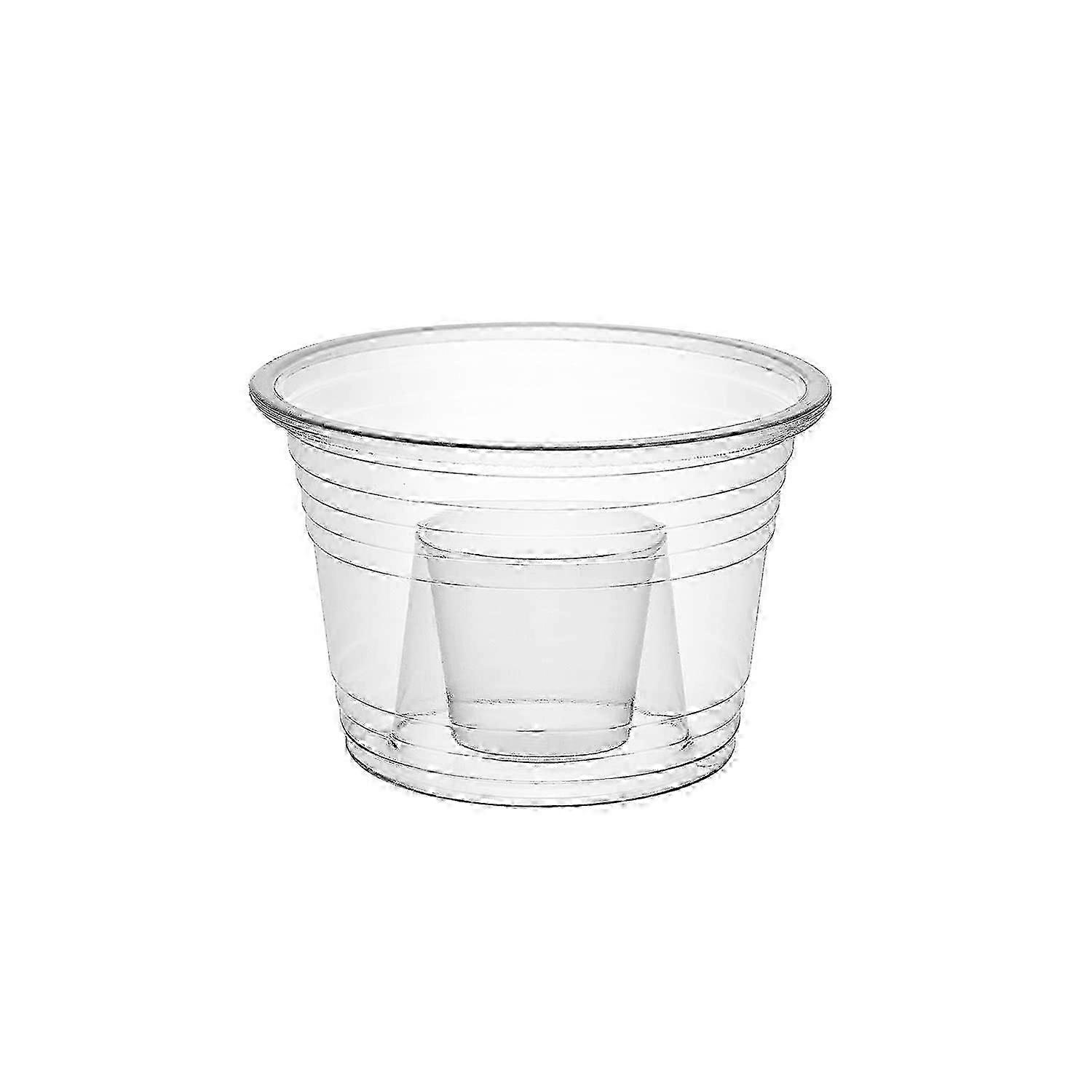 2025 100 Pack Soft Plastic Clear Bomber Cups for Jager Blaster Power Bombs 3oz