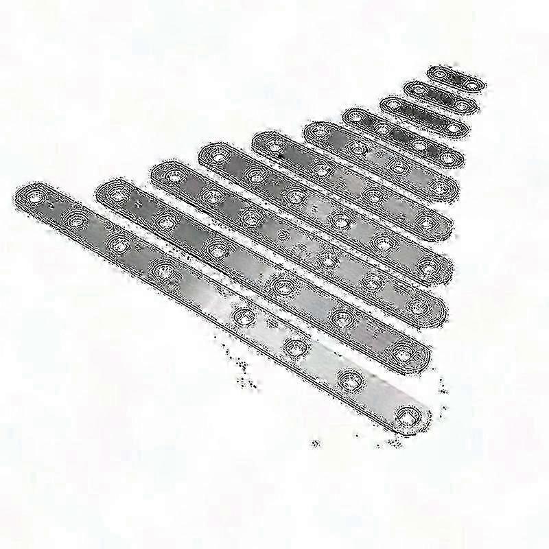 Stainless Steel Heavy Duty Angle Bracket Connector, Flat Corner Brace, Straight Angle Code