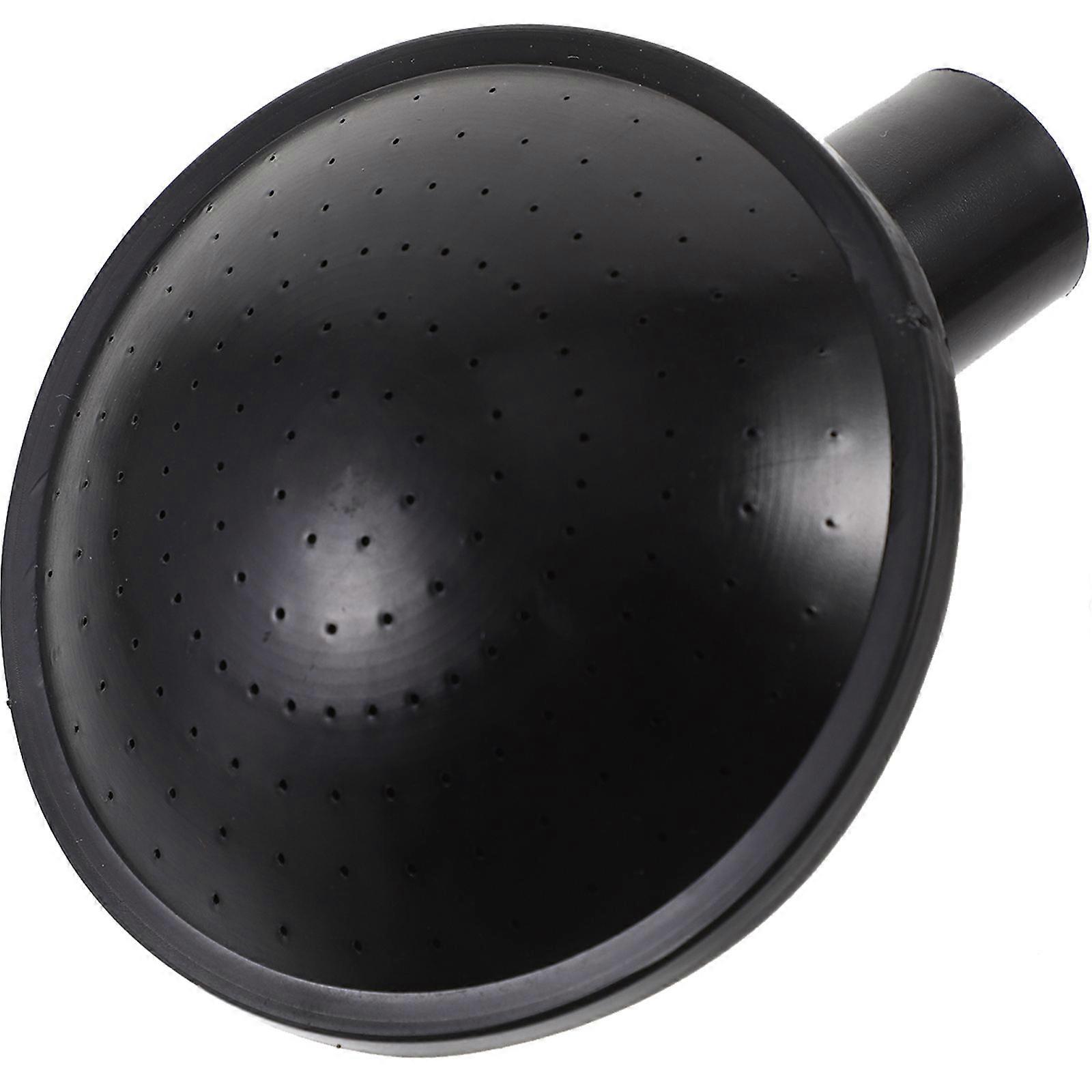 Black Water Can Sprinkler Head Plastic Nozzle for Watering