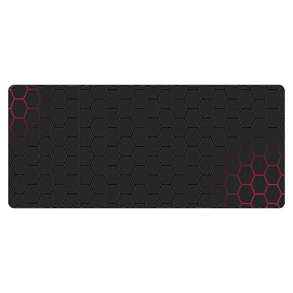 300x600x3mm Honeycomb Pattern Mouse Pad Anti-skid Rubber Computer Desktop Mat